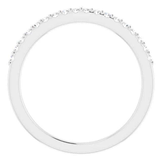 14K White 1/5 CTW Diamond